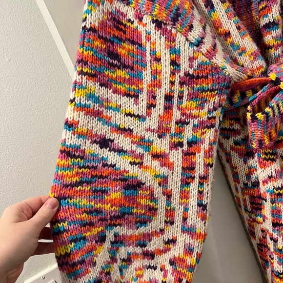 Farm Rio Rainbow Wild Hearts Cardigan - Picture 2 of 4